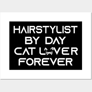 hairstylist cat Posters and Art